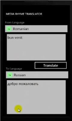 Скриншот приложения MediaRhyme Translator - №3