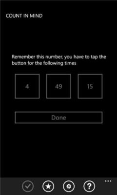 Скриншот приложения Count In Mind - №4