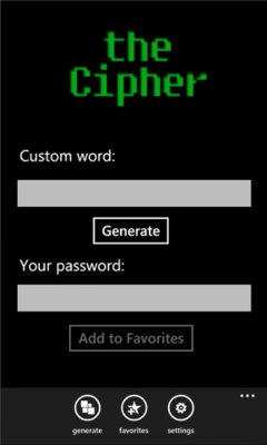Скриншот приложения the Cipher - №1