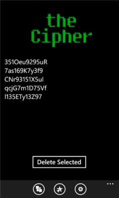 Скриншот приложения the Cipher - №3