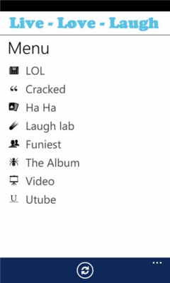 Скриншот приложения Laugh out loud - №1