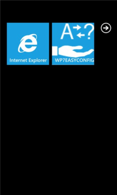 Скриншот приложения WP7EASYCONFIG - №4