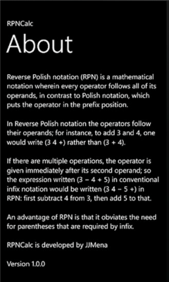 Скриншот приложения RPNCalc - №5