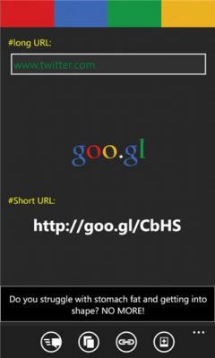 Скриншот приложения goo.gl - №6