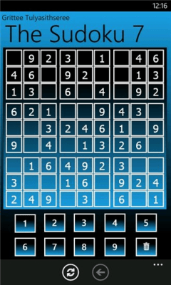 Скриншот приложения TheSudoku7 - №1