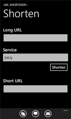 Скриншот приложения URL Shortener+ - №1