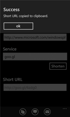 Скриншот приложения URL Shortener+ - №5