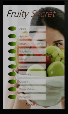 Скриншот приложения Fruity Secret - №1