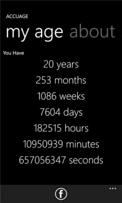 Скриншот приложения AccuAge - №4