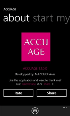 Скриншот приложения AccuAge - №5