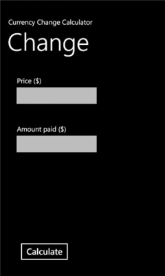 Скриншот приложения Currency Change Calculator - №1