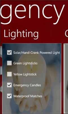 Скриншот приложения EmergencySurvivalKit - №3