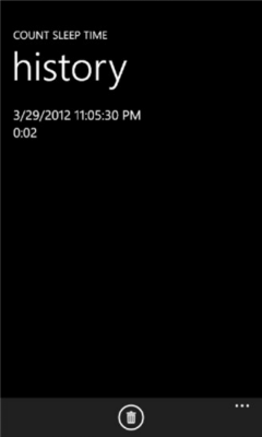 Скриншот приложения Count Sleep Time - №3
