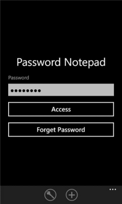 Скриншот приложения Password Notepad - №1