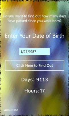 Скриншот приложения Your Days - №3