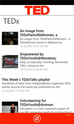 Скриншот приложения TED - №3