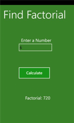 Скриншот приложения Find Factorial - №1