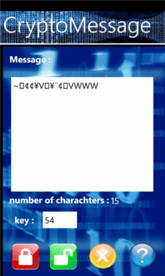 Скриншот приложения CryptoMessage - №3