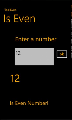 Скриншот приложения IsEven - №1