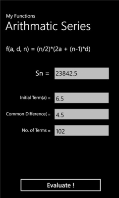 Скриншот приложения MyFunctions - №5