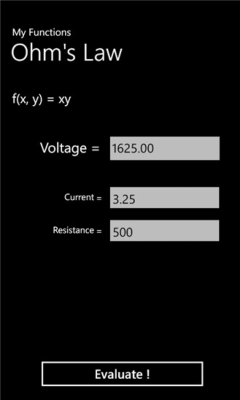 Скриншот приложения MyFunctions - №6