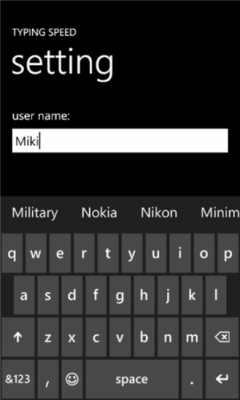 Скриншот приложения Typing Speed - №3
