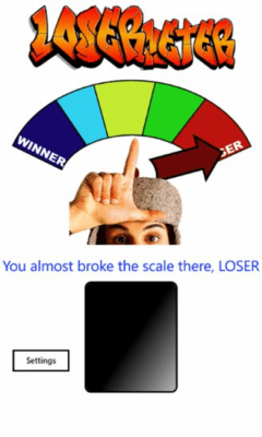 Скриншот приложения Loser Meter - №2
