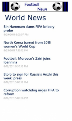 Скриншот приложения Football News - №2