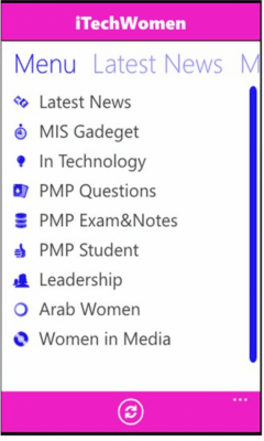 Скриншот приложения iTechWomen - №1