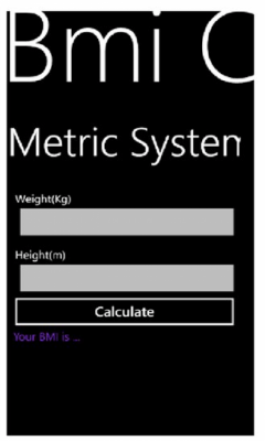 Скриншот приложения BMI Calc - №1