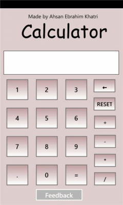 Скриншот приложения Simple Calculator - №1