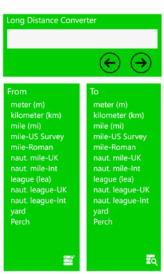 Скриншот приложения Long Distance Converter - №1