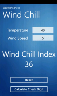 Скриншот приложения WindChill - №2