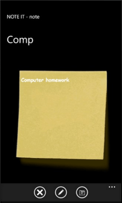 Скриншот приложения Note It - №4