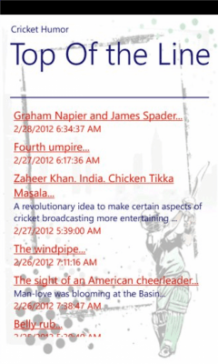 Скриншот приложения Howzzat - №5