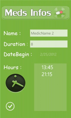Скриншот приложения MedsReminder - №3