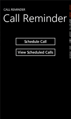 Скриншот приложения CallReminder - №1