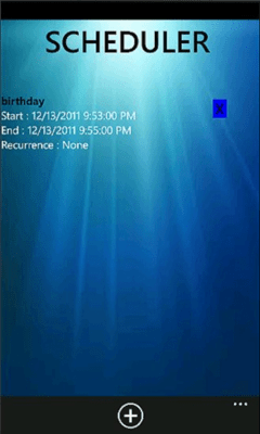 Скриншот приложения ScheduledNotifications - №3