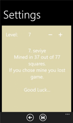 Скриншот приложения Minefield - №4