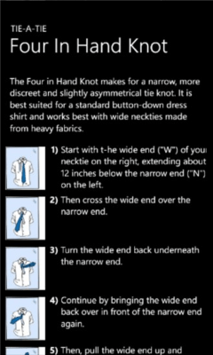 Скриншот приложения TieATie - №3