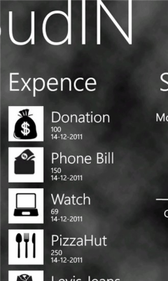 Скриншот приложения BUDgetIN - №3