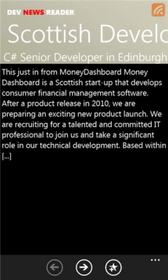 Скриншот приложения DevNewsReader - №3