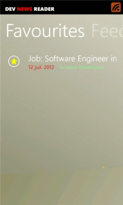 Скриншот приложения DevNewsReader - №5