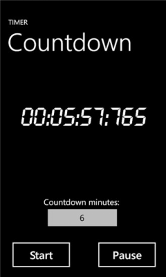 Скриншот приложения Countdown Timer - №2