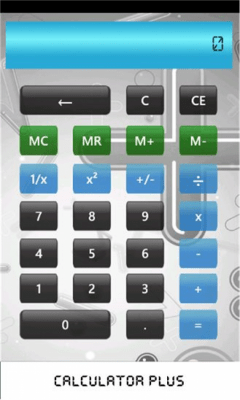 Скриншот приложения Calculator Plus - №1