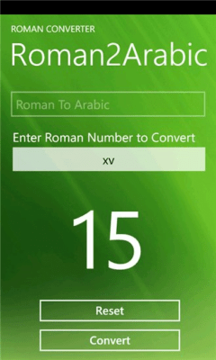 Скриншот приложения RomanConverter - №4