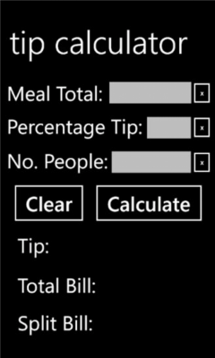 Скриншот приложения TipCalculator - №1