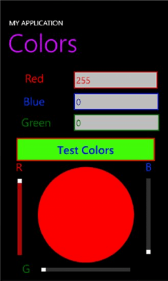 Скриншот приложения TestYourColors - №3