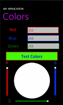 Скриншот приложения TestYourColors - №4
