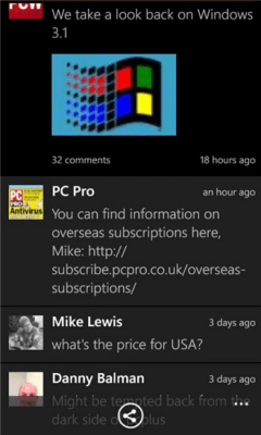 Скриншот приложения PCNews - №3